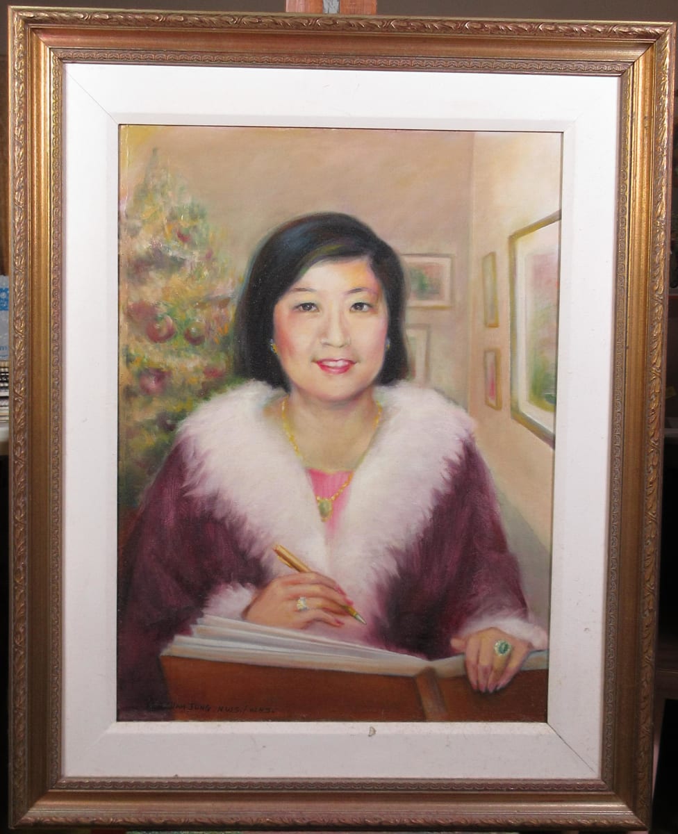 Portrait of a Beautiful Gallery Owner by Yee Wah Jung 