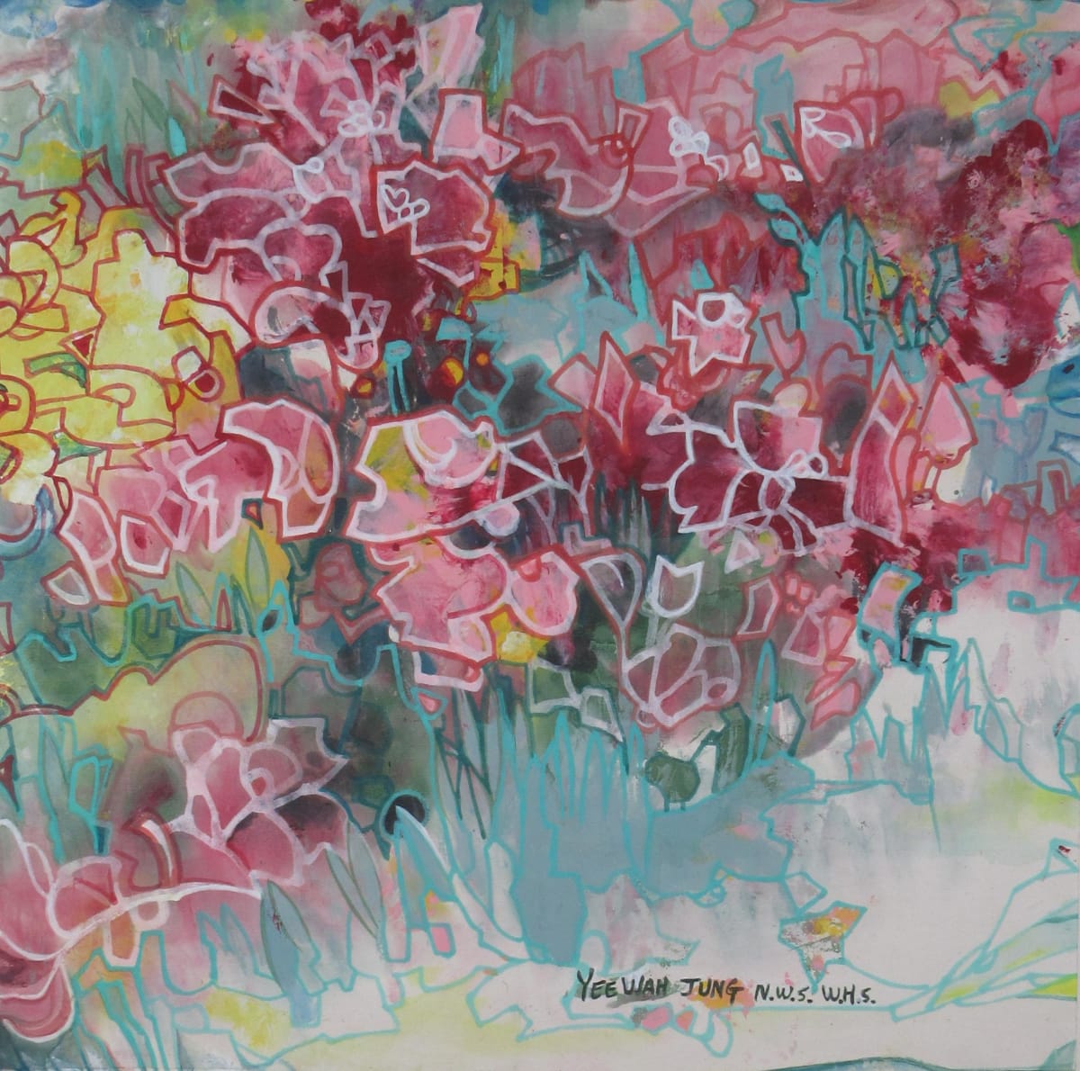 Flower by the Water by Yee Wah Jung, Image 1.