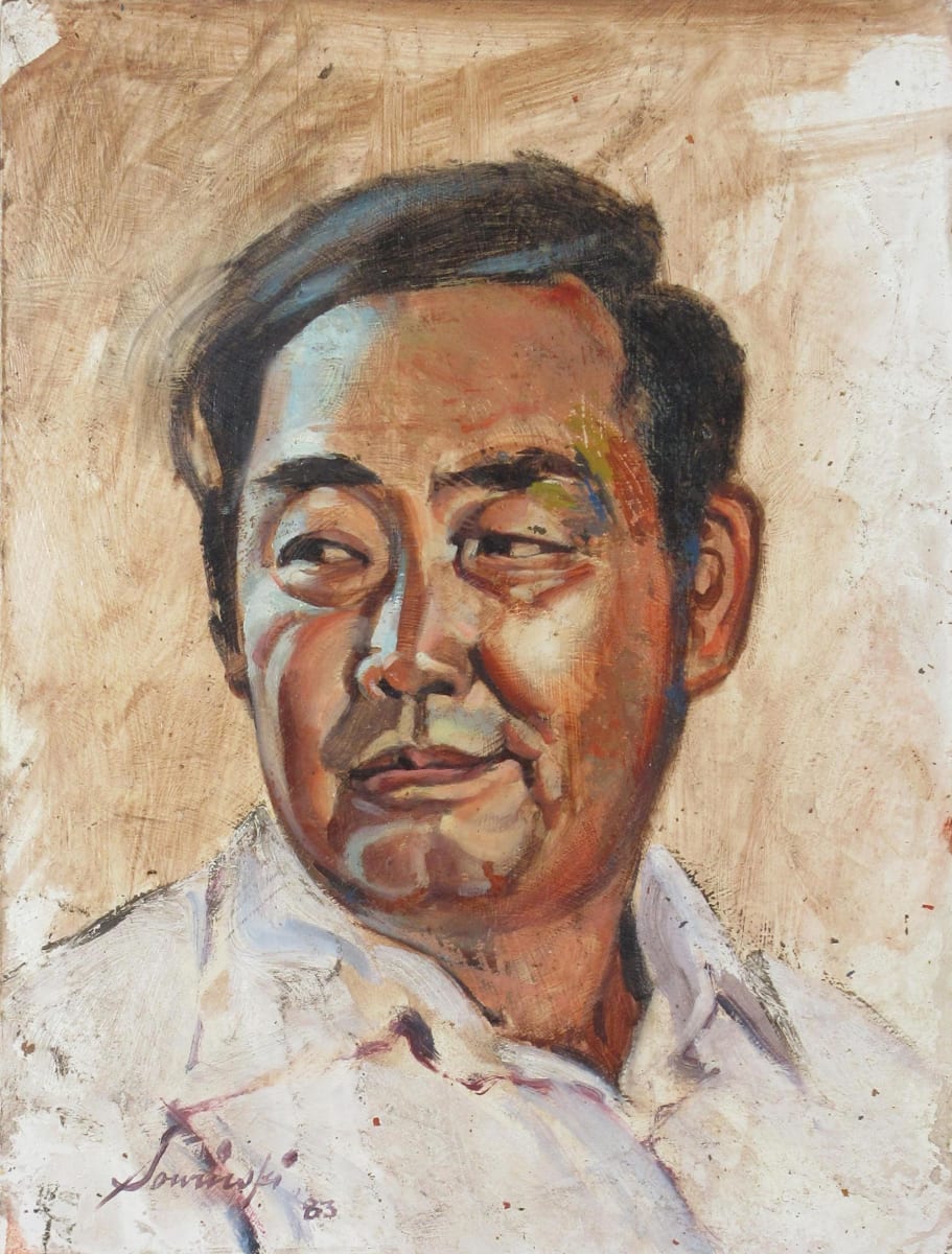 Portrait of Kwan Y. Jung by Stanislaus Sowinski 