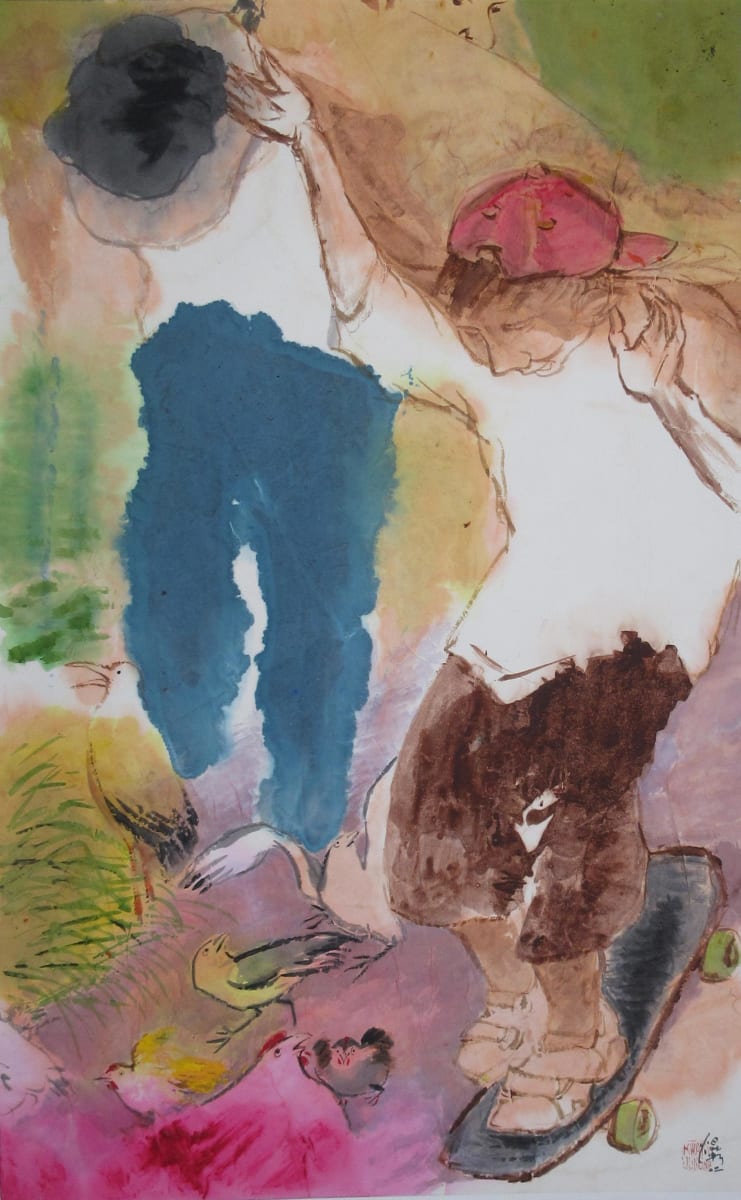 Rolling Along by Kwan Y. Jung, Image 1.