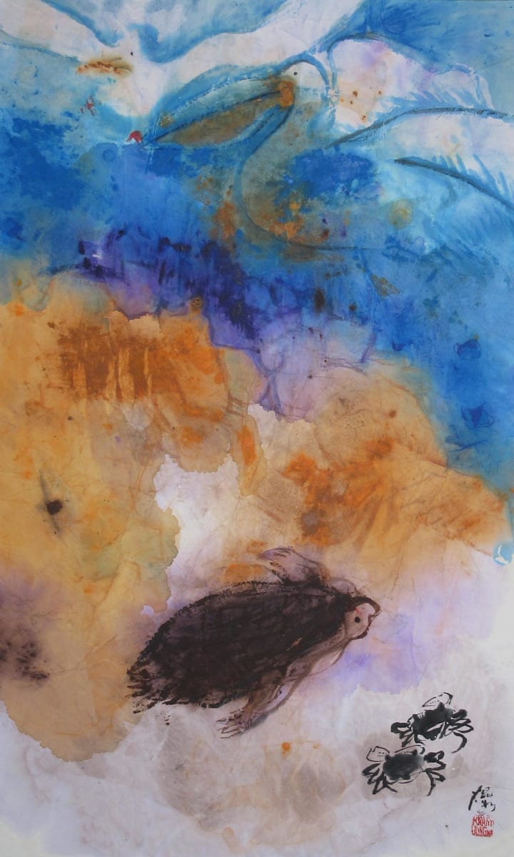 Sand, Water and Sky Borderline by Kwan Y. Jung, Image 1.