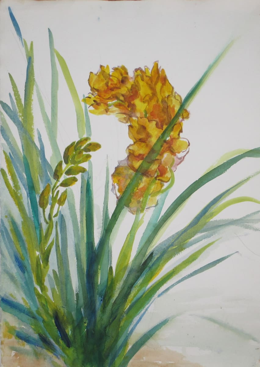 Yellow Gladiolas I by Yee Wah Jung 