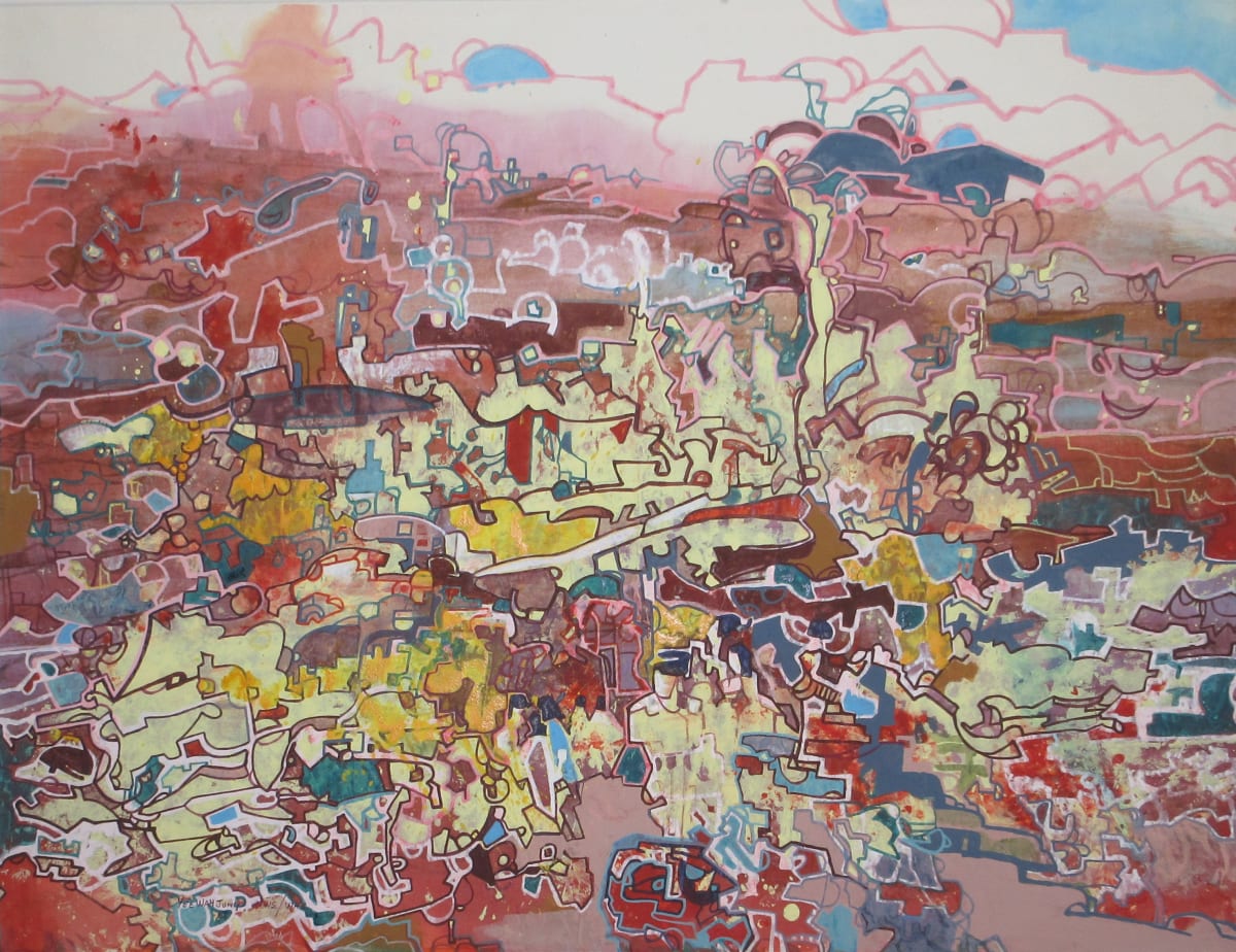 Market Place In The Desert by Yee Wah Jung, Image 1.