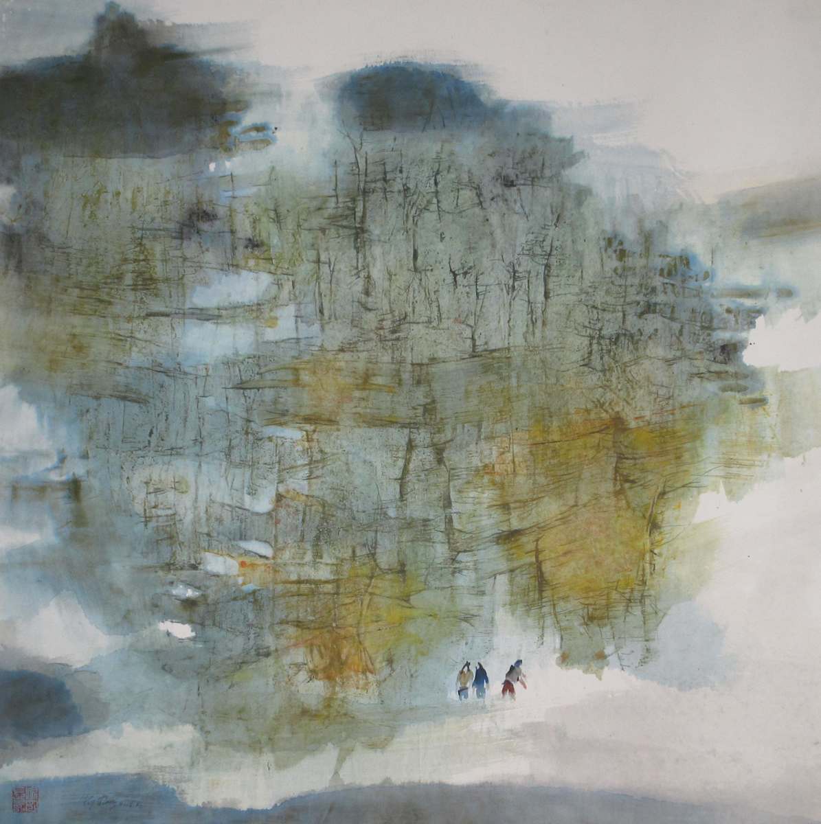 Above The Cloud by Kwan Y. Jung, Image 1.