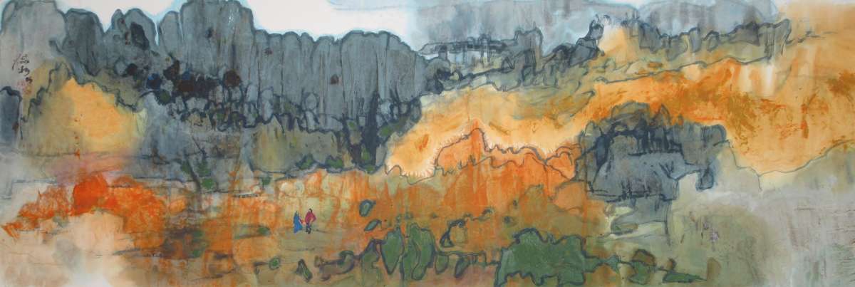 Charcoal Bluffs by Kwan Y. Jung, Image 1.