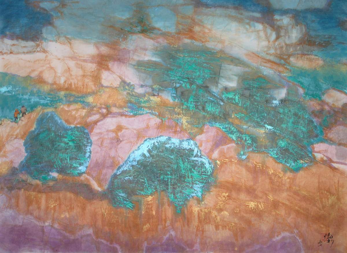 Walk Among Burnished Land by Kwan Y. Jung, Image 1.