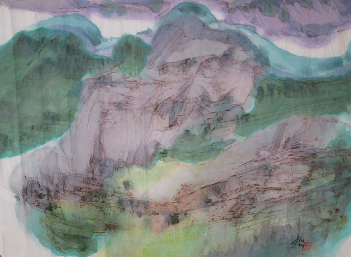 Undulating Geography by Kwan Y. Jung, Image 1.