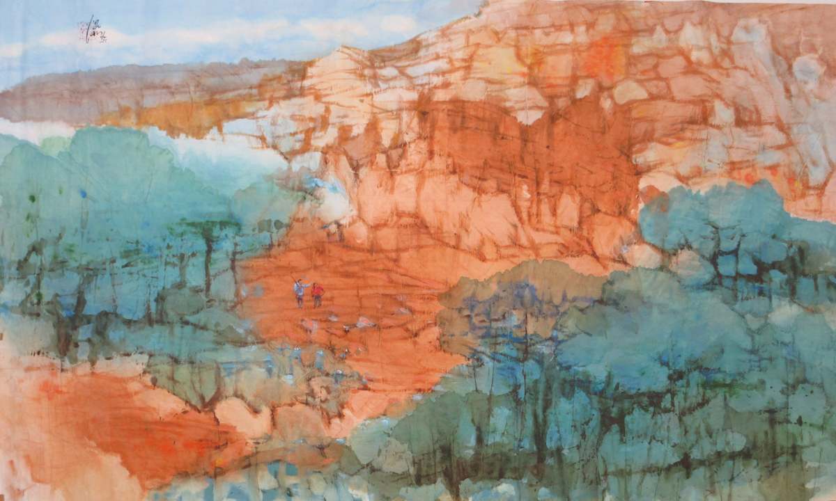 Along Orange Hill by Kwan Y. Jung, Image 1.