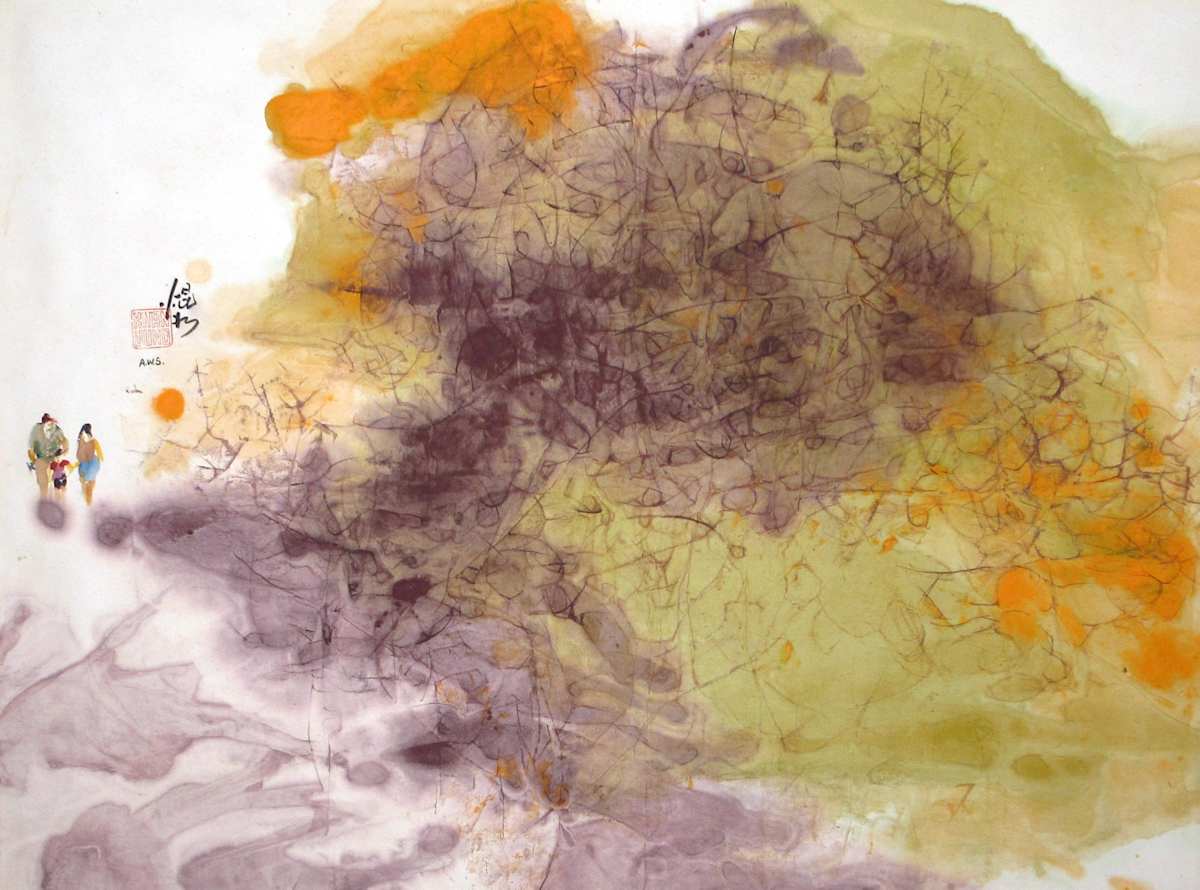 Next to a Geyser by Kwan Y. Jung, Image 1.