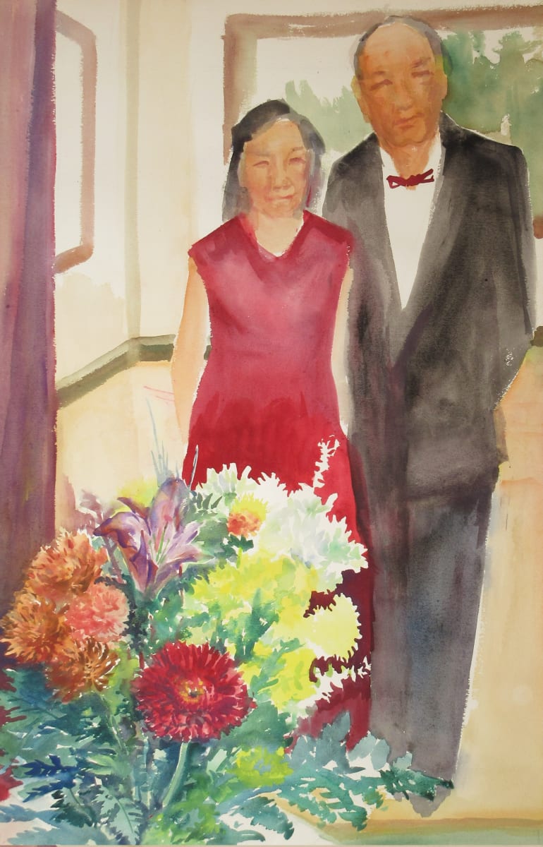 Portraiture Draft by Yee Wah Jung Attributed 