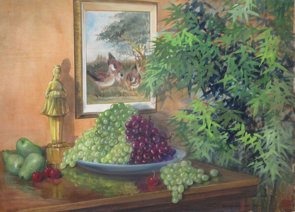 Desirable Grapes by Yee Wah Jung 