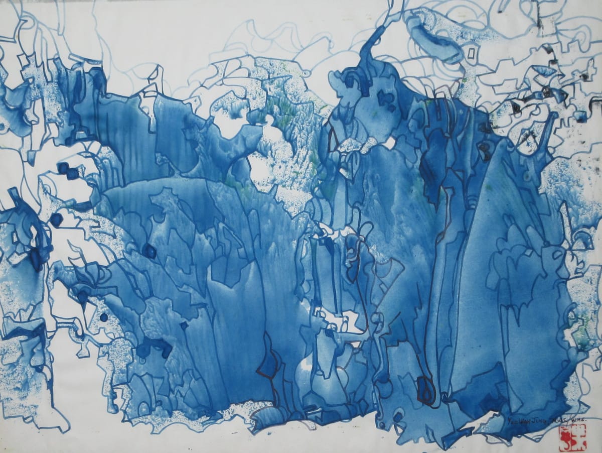 Mass Rise in Blue by Yee Wah Jung, Image 1.