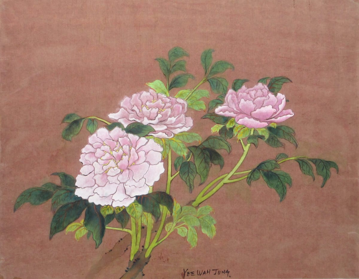 Pink Peony by Yee Wah Jung 