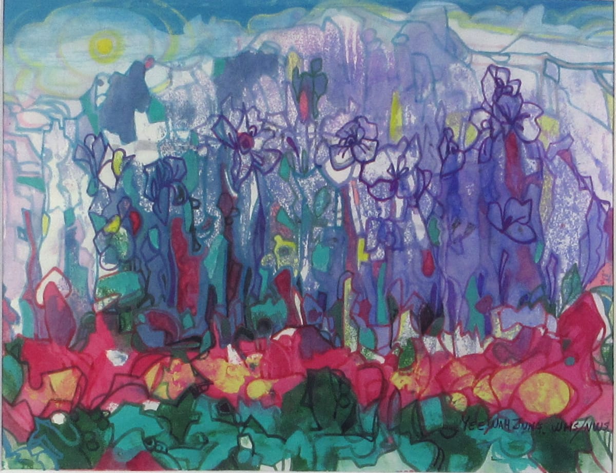 Thousand Red within Ten Thousand Green by Yee Wah Jung, Image 1.