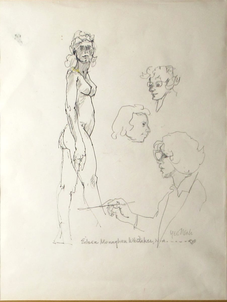 Figure Sketch by Eileen Monaghan Whitaker 