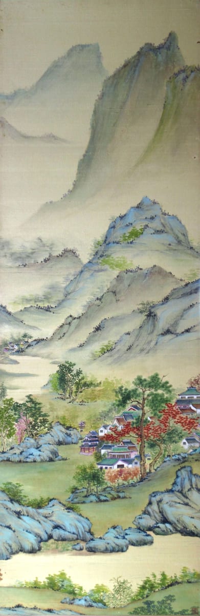 Landscape Panel 2 of 4 by Yee Wah Jung Attributed 