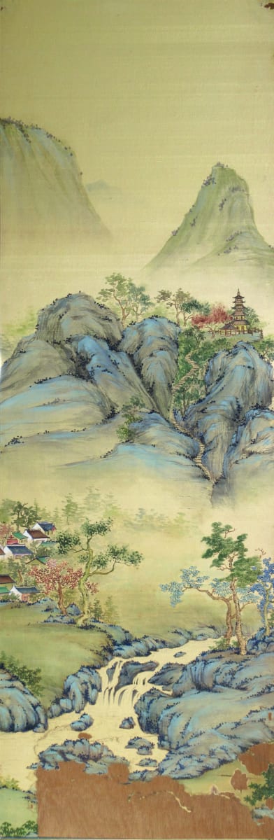 Landscape Panel 3 of 4 by Yee Wah Jung Attributed 