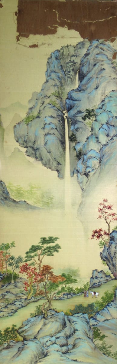 Landscape Panel 4 of 4 by Yee Wah Jung Attributed 