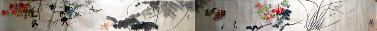 Long Panel Scroll by Kwan Y. Jung, Image 1.
