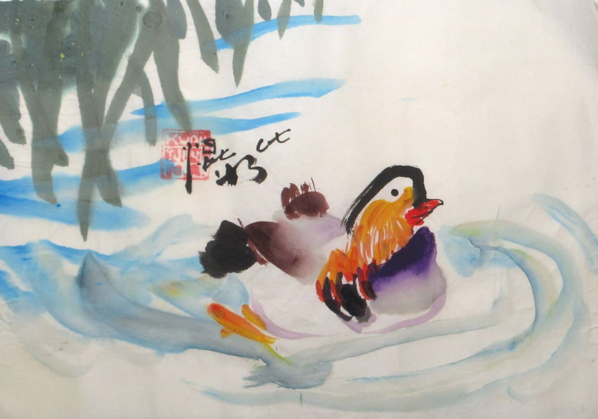 Mandarin Duck by Kwan Y. Jung, Image 1.