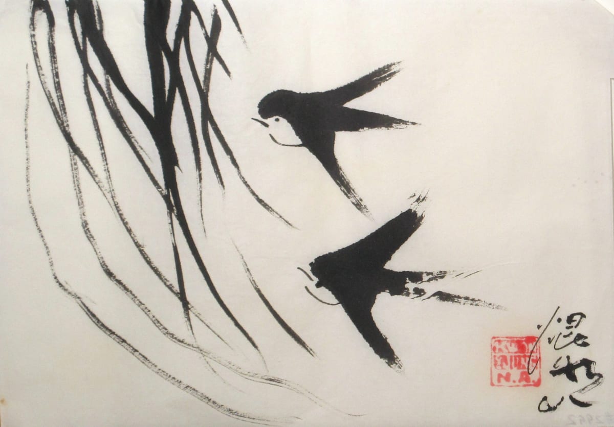 Swallows by Kwan Y. Jung 