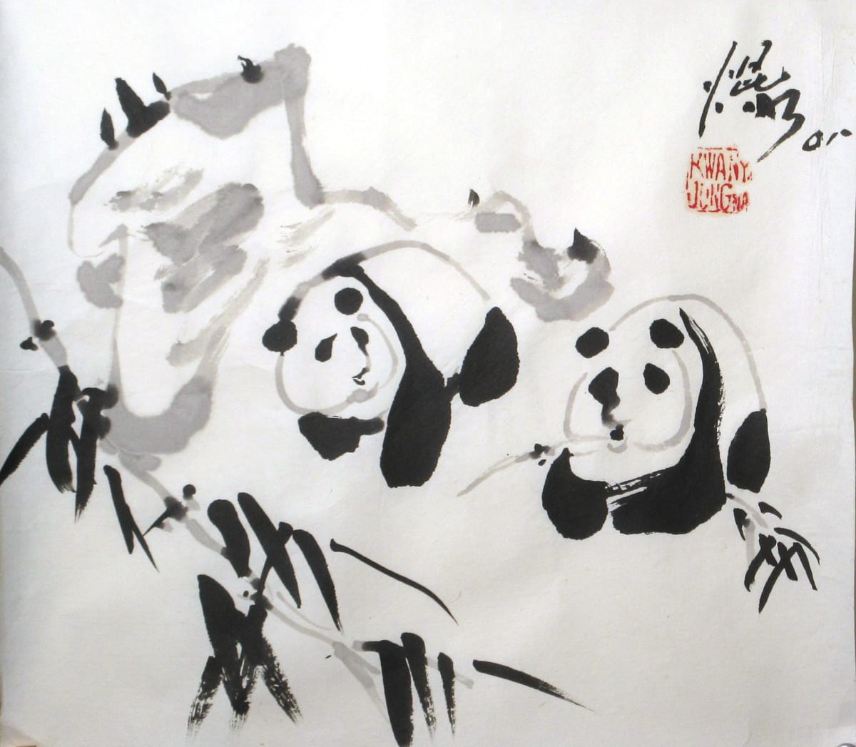 Pandas by Kwan Y. Jung 