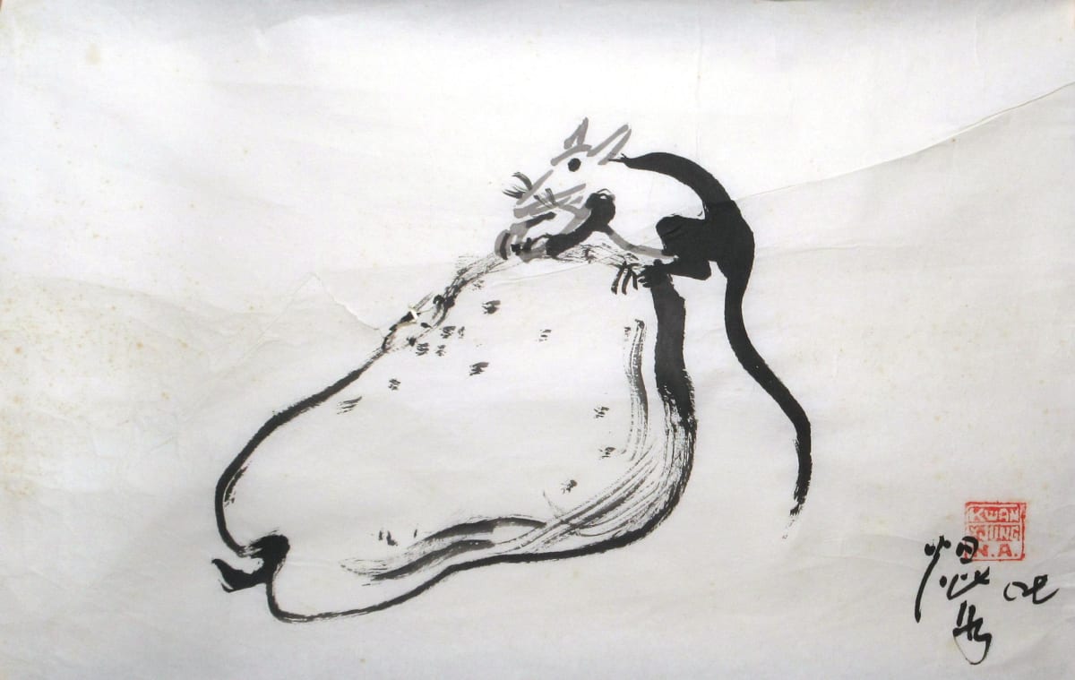 Rat and Fruit by Kwan Y. Jung, Image 1.