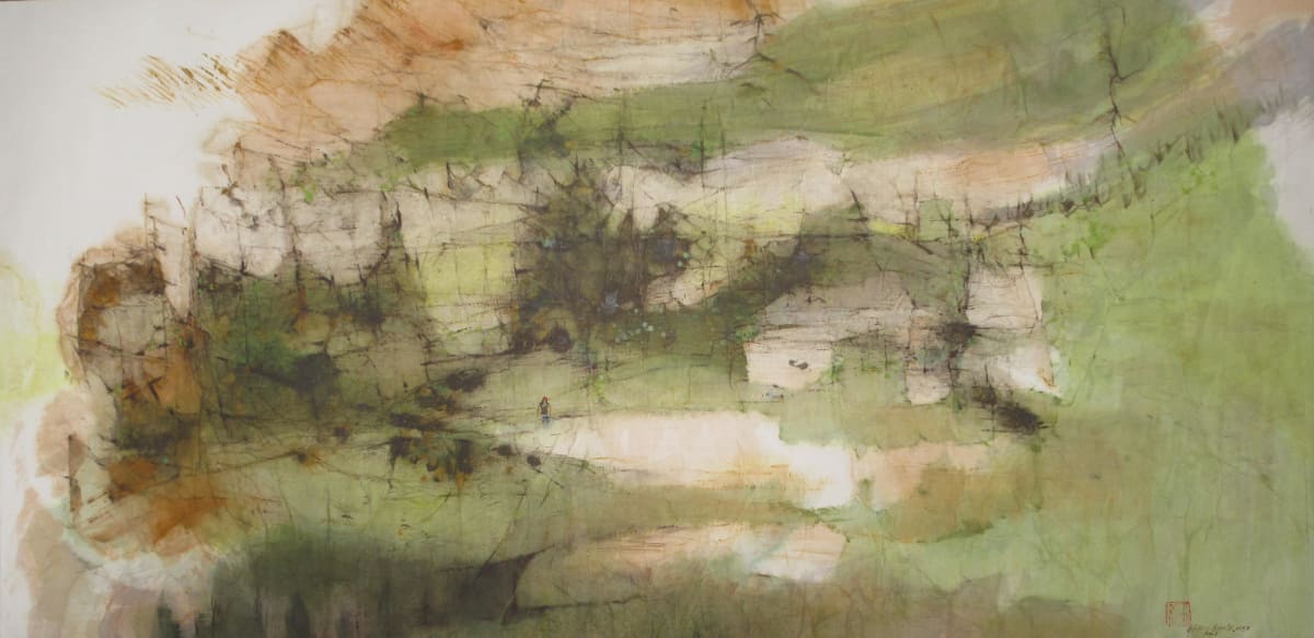Painting Mountain by Kwan Y. Jung, Image 1.