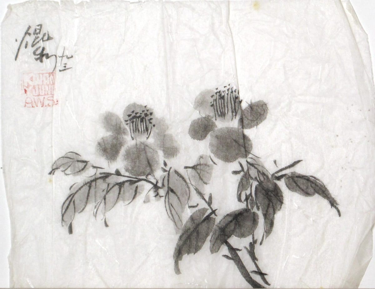 Two Wild Roses by Kwan Y. Jung, Image 1.