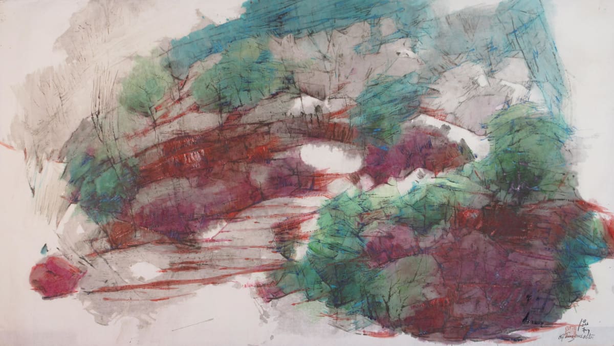 Iron Mountainside by Kwan Y. Jung 