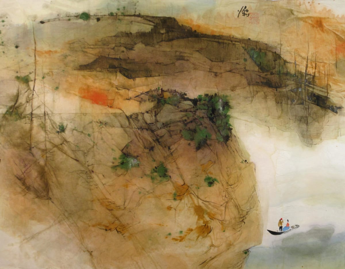 Outing on the Water by Kwan Y. Jung, Image 1.