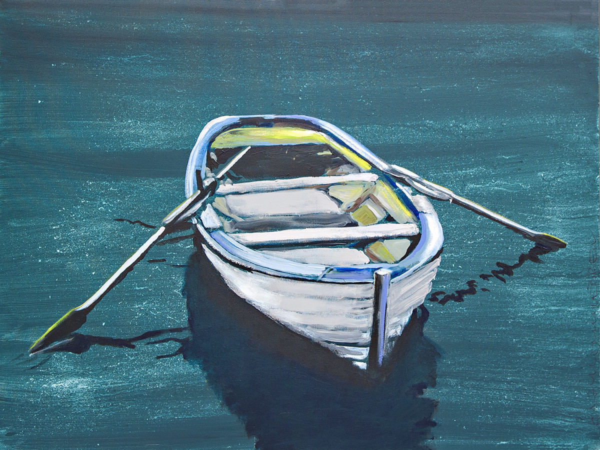 Blue Footprint by carylon cooper 