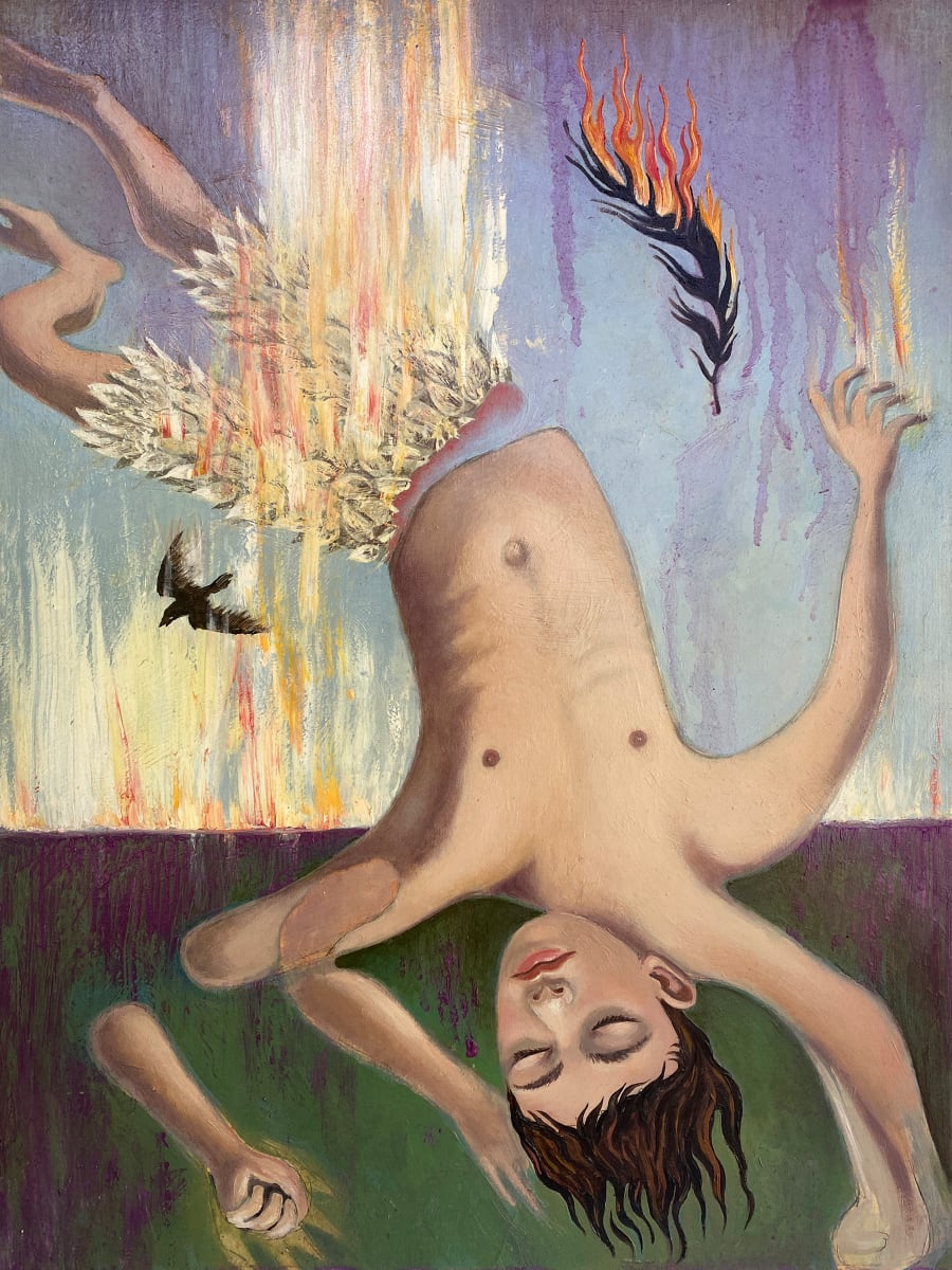 Icarus (Falling) by Sarah Stone  Image: Icarus (Fallling)