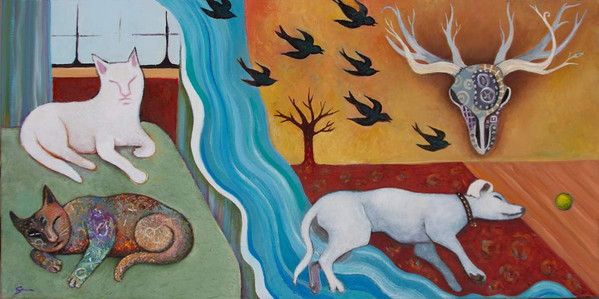 Calico Dream by Sarah Stone  Image: Calico Dream