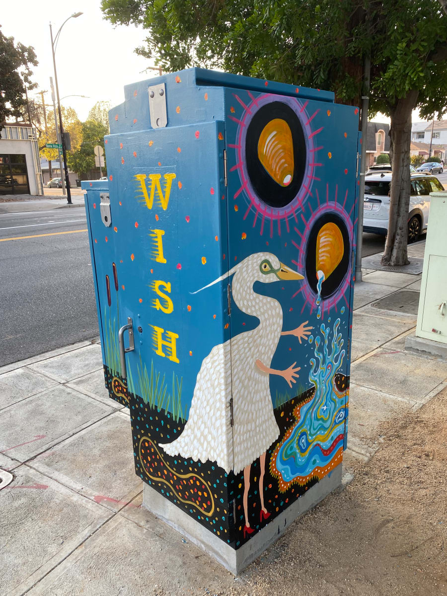 Wish / Fly by Sarah Stone  Image: Burbank and Buena Vista Sts in Burbank