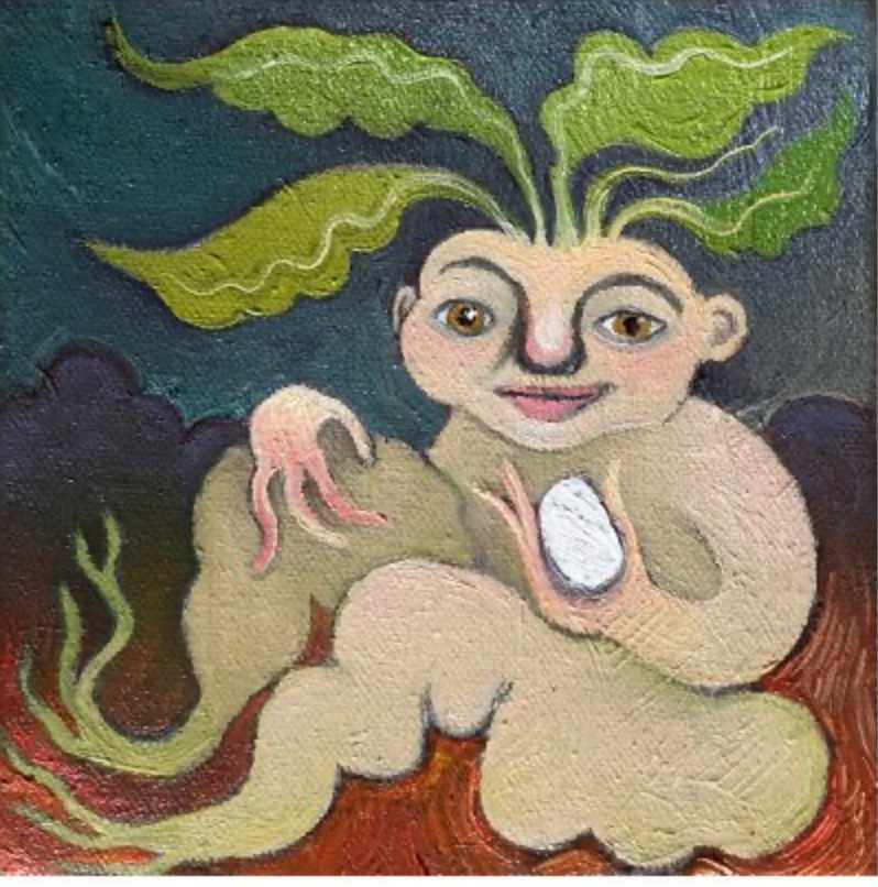 Mandrake by Sarah Stone  Image: Mandrake and Egg