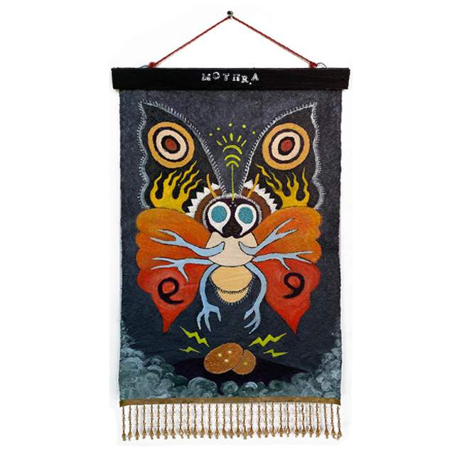 Mothra by Sarah Stone  Image: Mothra