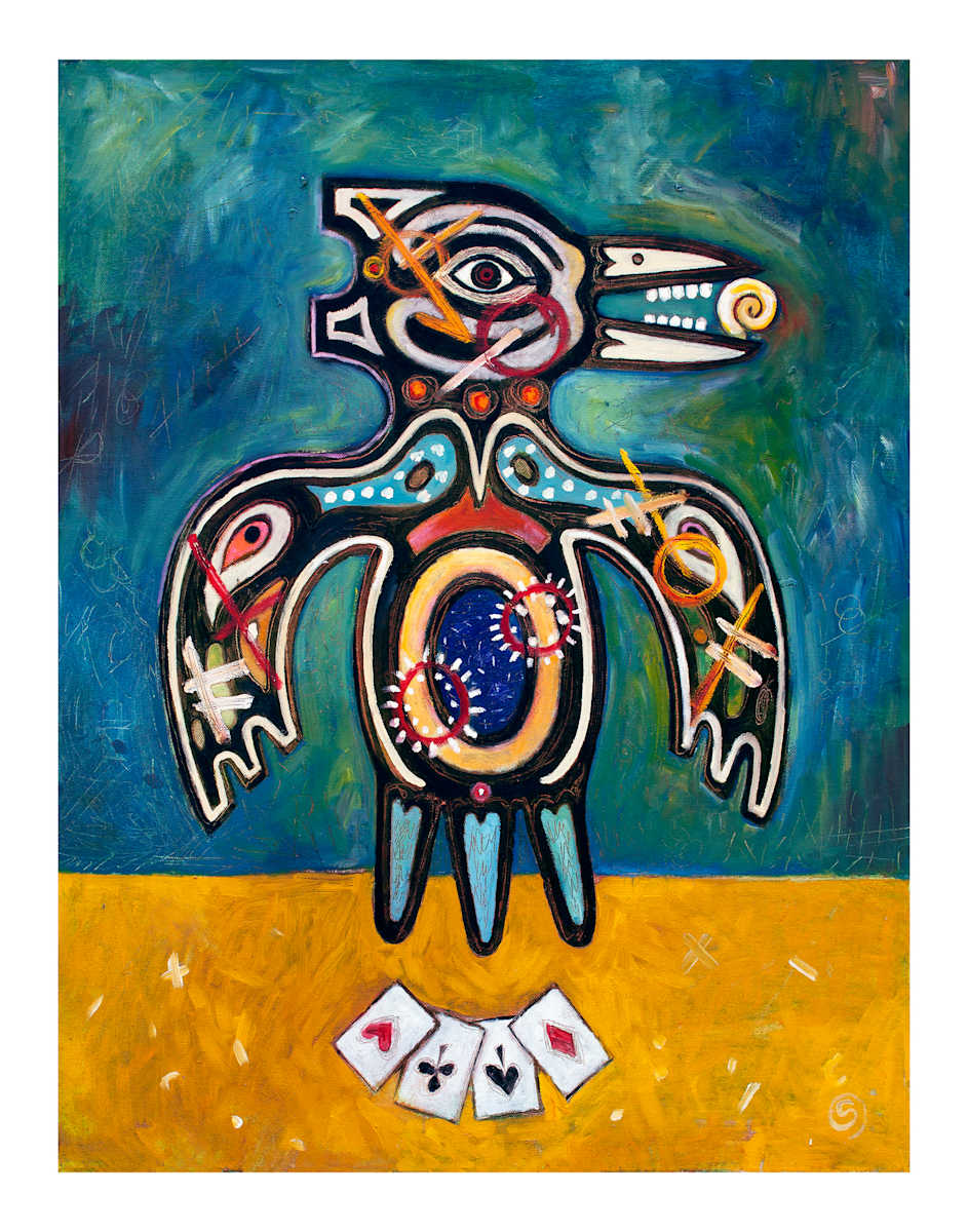 Raven by Sarah Stone  Image: Raven the Trickster