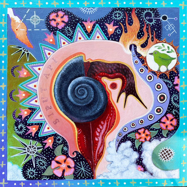 Fire Snail by Sarah Stone, Image 1.