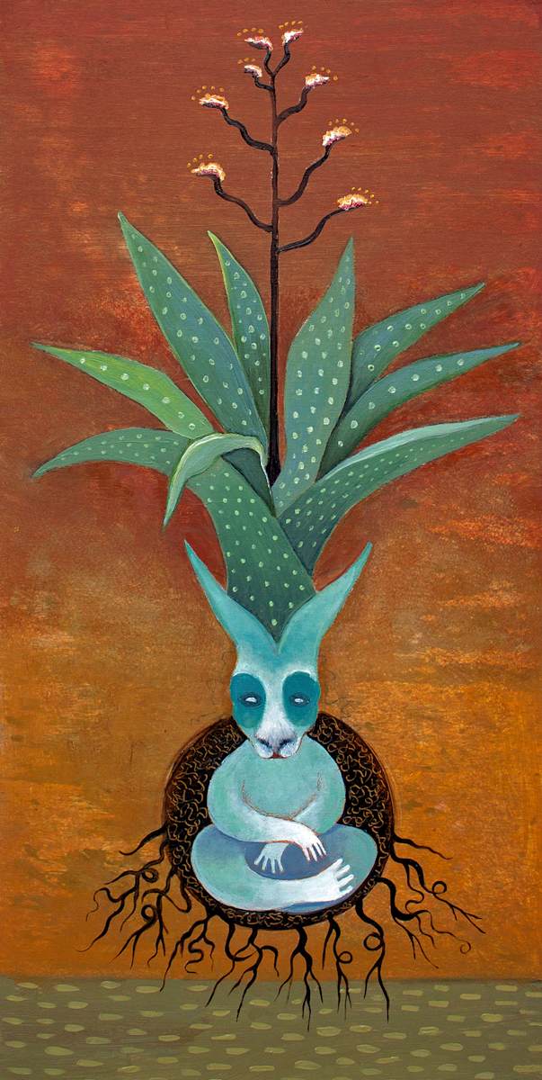Agave Rabbit by Sarah Stone  Image: Agave Rabbit