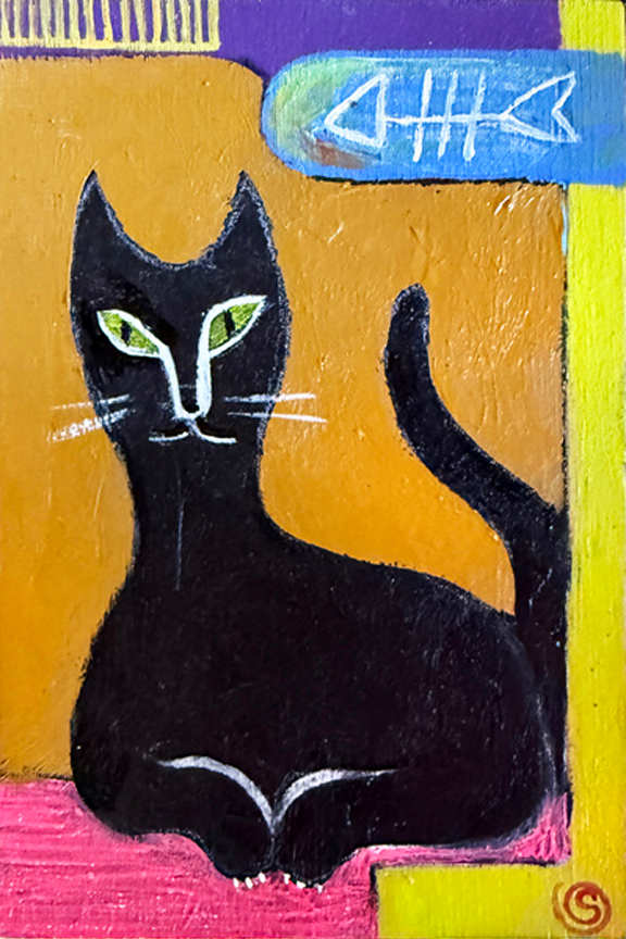 Cat Fish by Sarah Stone  Image: Cat Fish