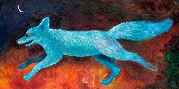 Blue Fox by Sarah Stone, Image 1.