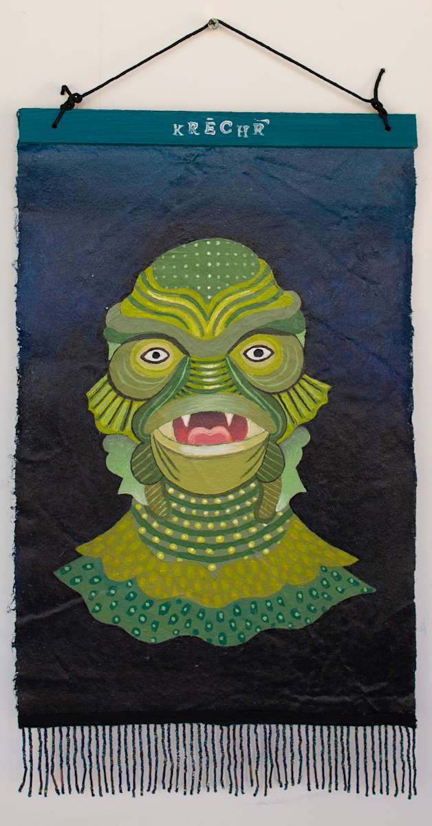 Krēchr by Sarah Stone  Image: Krēchr (Creature from the Black Lagoon)
