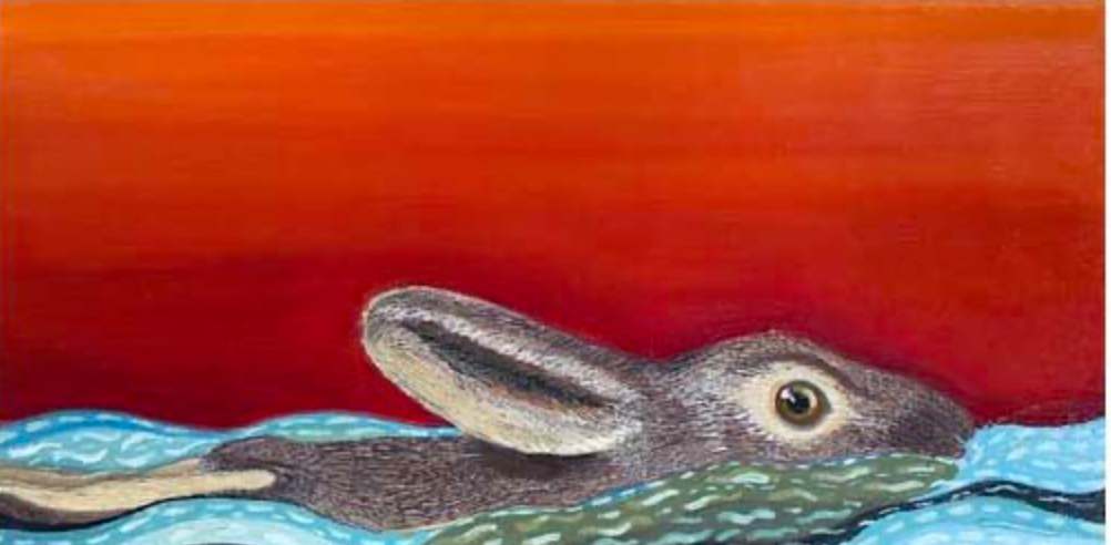 Swimming for Shore by Sarah Stone  Image: Swimming for Shore