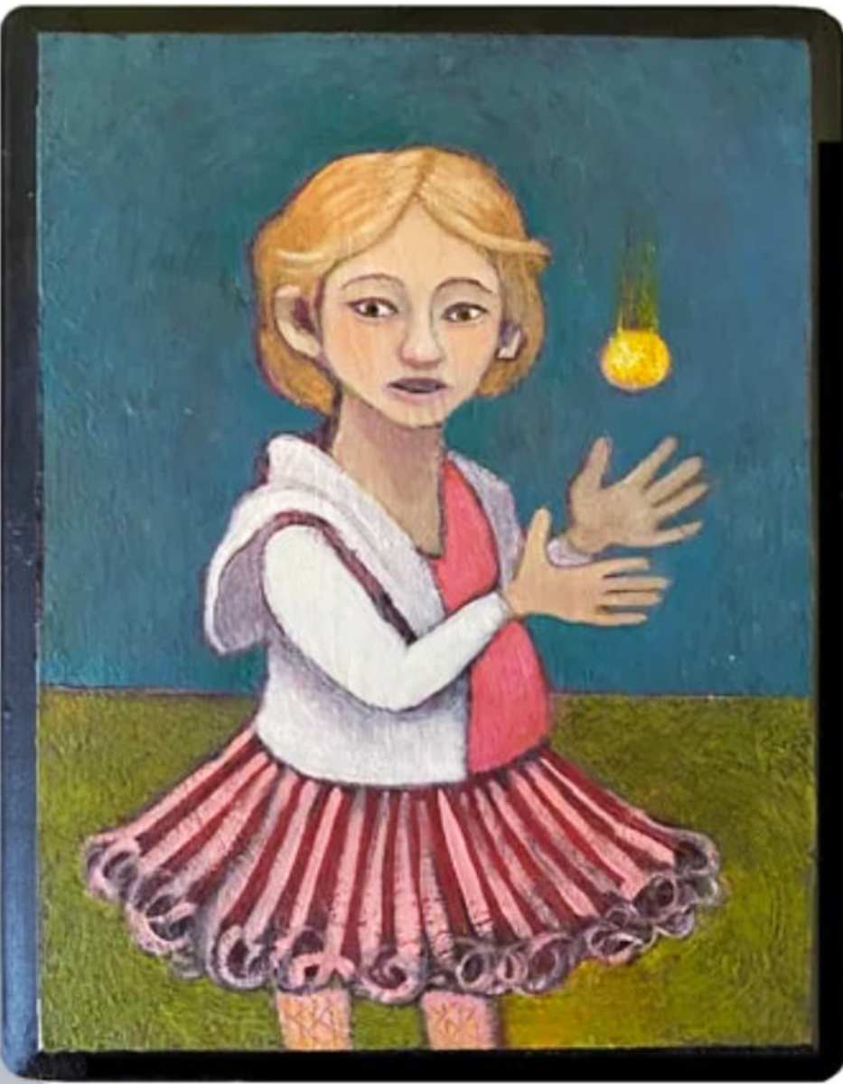 Yellow Ball by Sarah Stone  Image: Yellow Ball