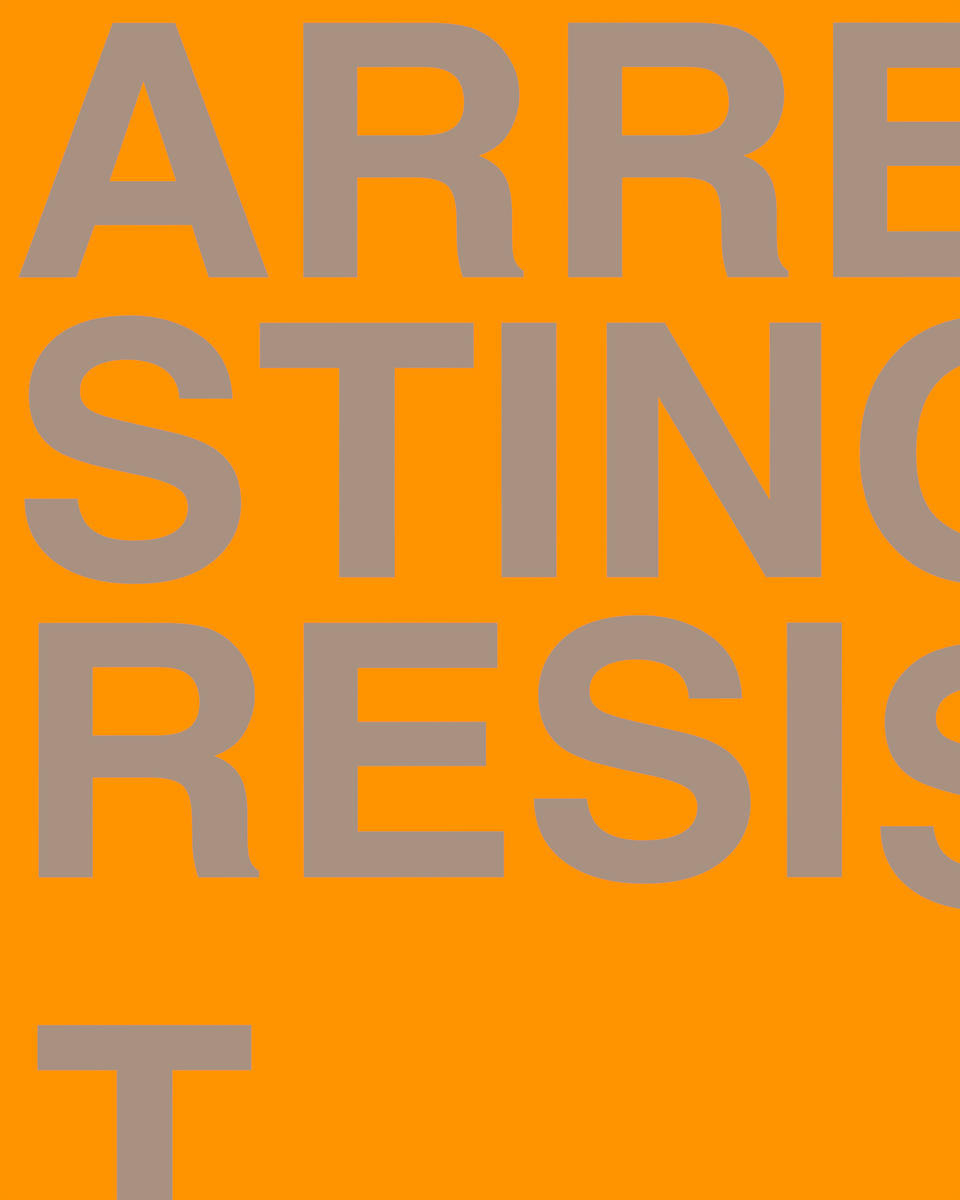 ARRESTING RESIST by Chris Horner, Image 1.