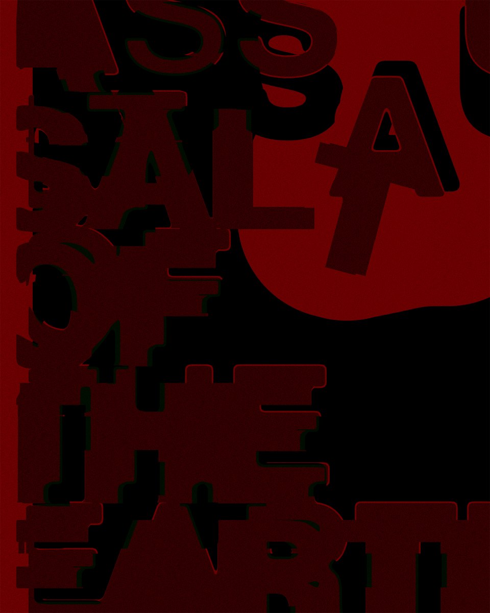 ASALT OF THE EARTH (red alert) by Chris Horner 