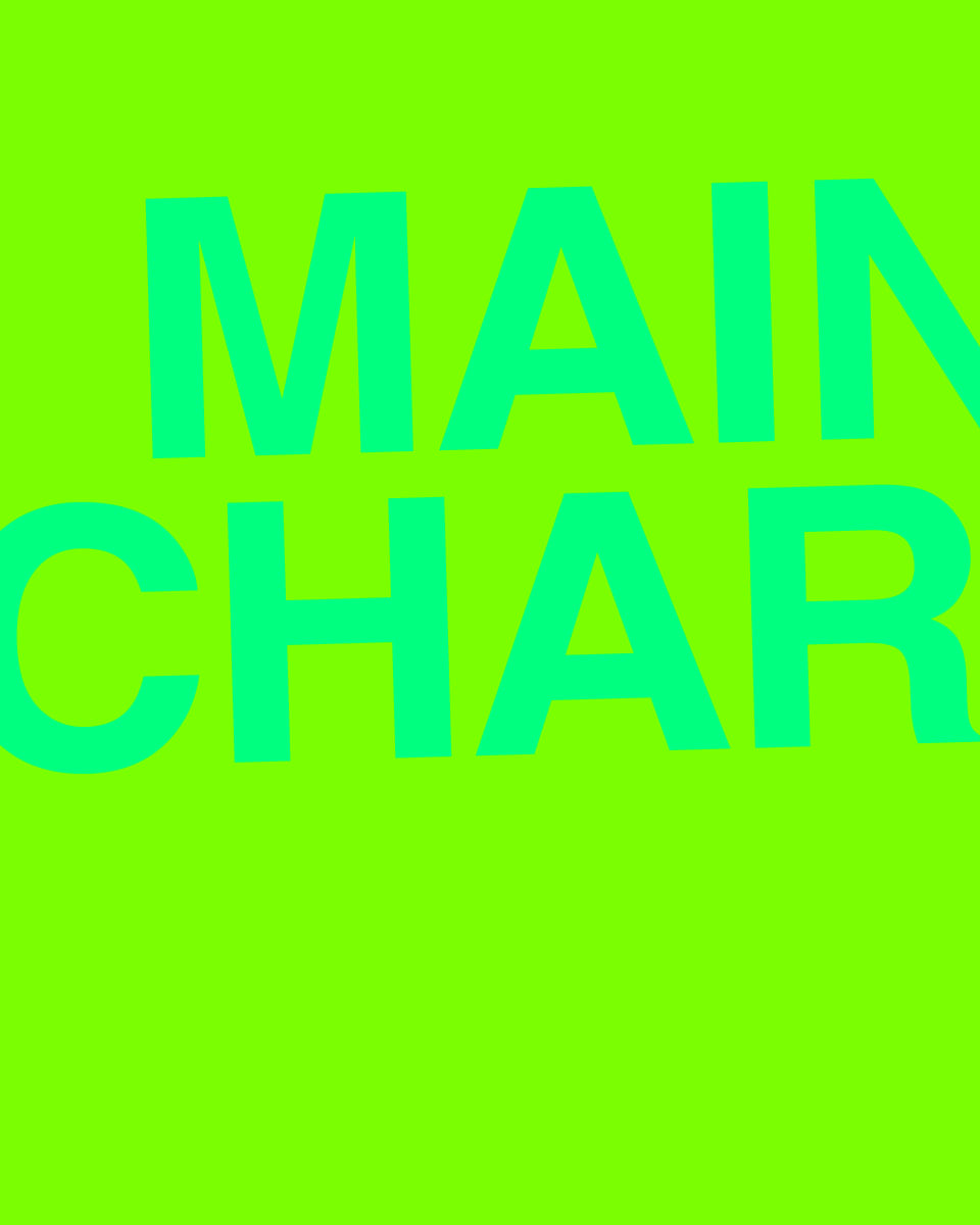 MAIN CHARACTER by Chris Horner 