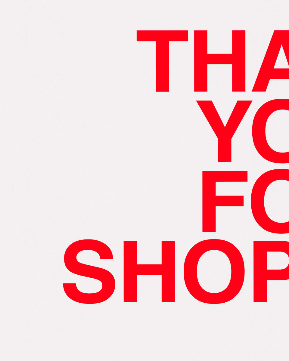 THANK YOU FOR SHOPPING by Chris Horner, Image 1.