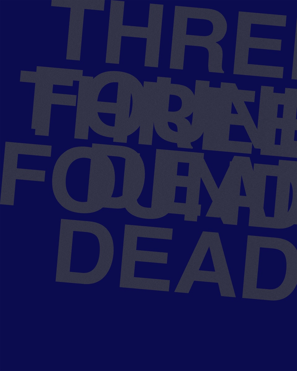 THREE FOUND DEAD by Chris Horner 